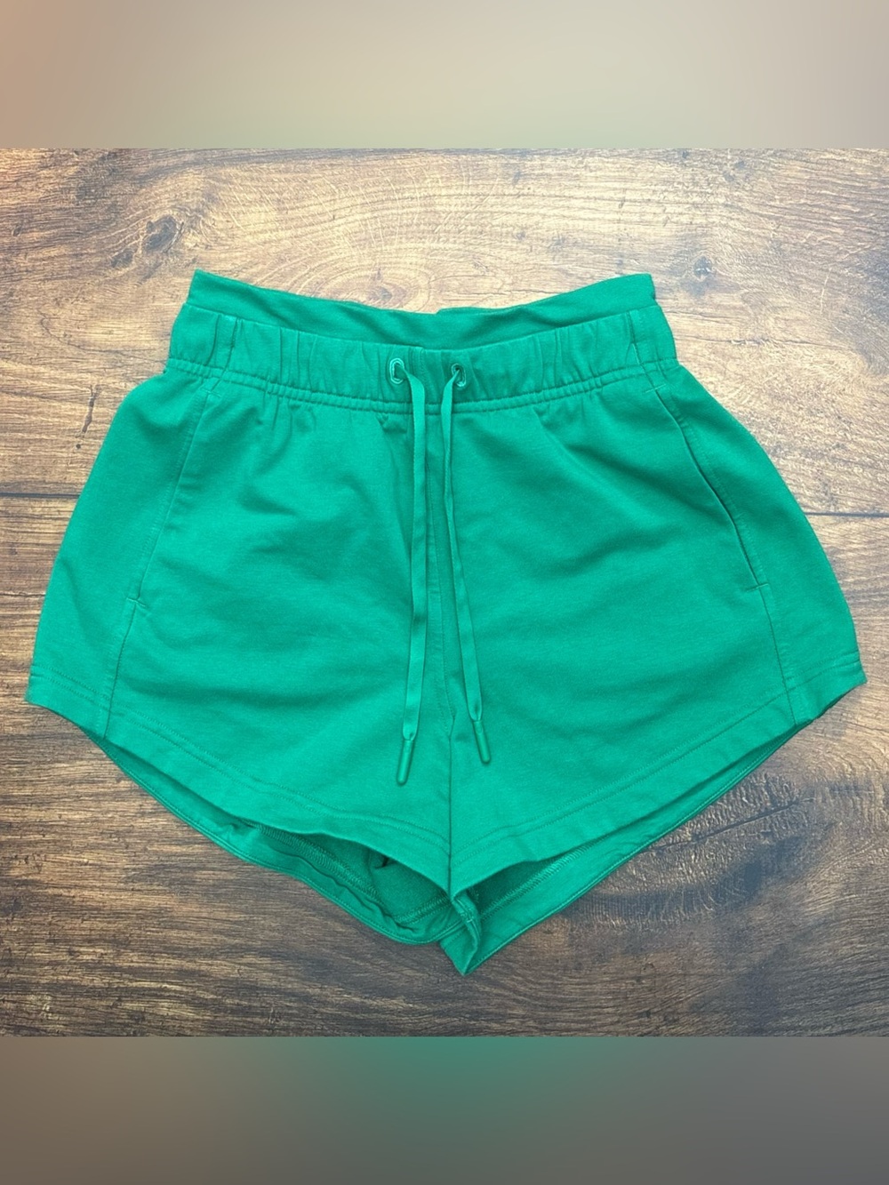 Lululemon Inner Glow Shorts 3" In Cascadia Green Size 0 - Picture 2 of 6